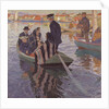 Church Goers in a Boat, 1909 by Carl Wilhelm Wilhelmson