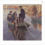Church Goers in a Boat, 1909 by Carl Wilhelm Wilhelmson