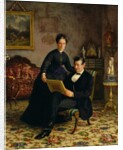 Mr Robert Constantin and Mrs Maria Eleonora Berggren by Gottfrid Virgin