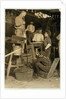 Blower and mould boy at Seneca Glass Works, Morgantown, West Virginia, 1908 by Lewis Wickes Hine