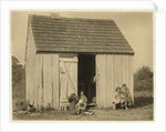 De Marco family shack for cranberry pickers at Forsythe's Bog, Turkeytown, near Pemberton, New Jersey, 1910 by Lewis Wickes Hine