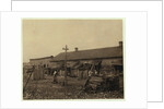 Housing for about 50 employees of Maggioni Canning Co., Port Royal, South Carolina, surrounded by marsh and on an old shell pile, 1912 by Lewis Wickes Hine
