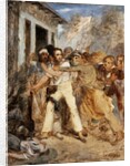 Study for a Battle Scene: A man being arrested, c.1830 by Henry Scheffer