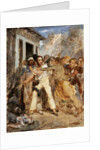 Study for a Battle Scene: A man being arrested, c.1830 by Henry Scheffer