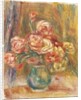 Vase of Roses, 1890-1900 by Pierre Auguste Renoir