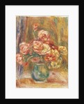 Vase of Roses, 1890-1900 by Pierre Auguste Renoir