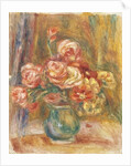 Vase of Roses, 1890-1900 by Pierre Auguste Renoir