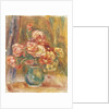 Vase of Roses, 1890-1900 by Pierre Auguste Renoir