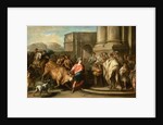 Theseus Taming the Bull of Marathon, c.1730 by Carle van Loo