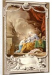 St Anne Revealing to the Virgin the Prophecy of Isaiah, c.1749 by Noel Halle