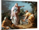 Aethra Showing her Son Theseus the Place Where his Father had Hidden his Arms, 1768 by Nicolas Guy Brenet