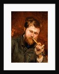 Man Smoking a Pipe, c.1875 by Jean Alexandre Joseph Falguiere
