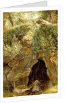 The Cave, 1828-30 by Pierre Etienne Theodore Rousseau