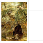 The Cave, 1828-30 by Pierre Etienne Theodore Rousseau