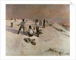Men Warping by Bruno Andreas Liljefors