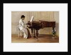 At the Piano, 1887 by Theodore Robinson
