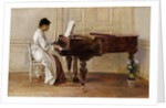 At the Piano, 1887 by Theodore Robinson