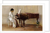 At the Piano, 1887 by Theodore Robinson