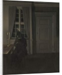 The Collector of Coins, 1904 by Vilhelm Hammershoi