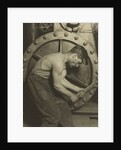 Mechanic and Steam Pump, 1921 by Lewis Wickes Hine
