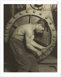 Mechanic and Steam Pump, 1921 by Lewis Wickes Hine