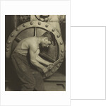 Mechanic and Steam Pump, 1921 by Lewis Wickes Hine