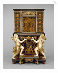 Cabinet on stand with medallions after Jean Varin, c.1675-80 by Andre Charles Boulle