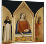 The Virgin Mary with Saints Thomas Aquinas and Paul, c.1335 by Bernardo Daddi
