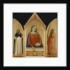 The Virgin Mary with Saints Thomas Aquinas and Paul, c.1335 by Bernardo Daddi