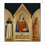 The Virgin Mary with Saints Thomas Aquinas and Paul, c.1335 by Bernardo Daddi