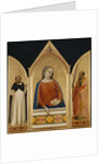 The Virgin Mary with Saints Thomas Aquinas and Paul, c.1335 by Bernardo Daddi