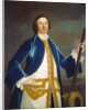 Unidentified British naval officer, c.1745 by John Wollaston