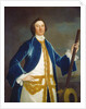 Unidentified British naval officer, c.1745 by John Wollaston