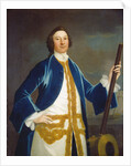 Unidentified British naval officer, c.1745 by John Wollaston