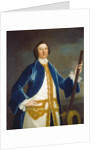 Unidentified British naval officer, c.1745 by John Wollaston