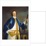 Unidentified British naval officer, c.1745 by John Wollaston