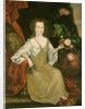 Young woman with a butterfly, c.1710 by American School
