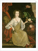 Young woman with a butterfly, c.1710 by American School