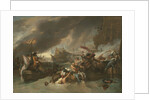 The Battle of La Hogue, c.1778 by Benjamin West