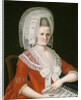 Lady Wearing a Large White Cap, c.1780 by American School