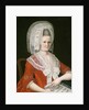 Lady Wearing a Large White Cap, c.1780 by American School