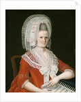 Lady Wearing a Large White Cap, c.1780 by American School