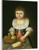 Boy with a Basket of Fruit, c.1790 by American School