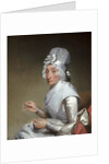 Catherine Brass Yates, 1793-94 by Gilbert Stuart