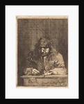 Self-Portrait Drawing , 1675 by Michael Leopold Willmann