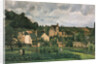The Hermitage at Pontoise, 1867 by Camille Pissarro