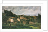The Hermitage at Pontoise, 1867 by Camille Pissarro