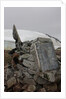 Plaque at the summit of Petermann Island, Antartica by Anonymous