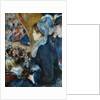 At the Theatre, 1876-7 by Pierre Auguste Renoir