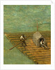 Raft detail from Tower of Babel, 1563 by Pieter the Elder Bruegel